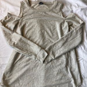 Cold Shoulder Long Sleeve